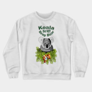 Cute Cartoon Koala Crewneck Sweatshirt